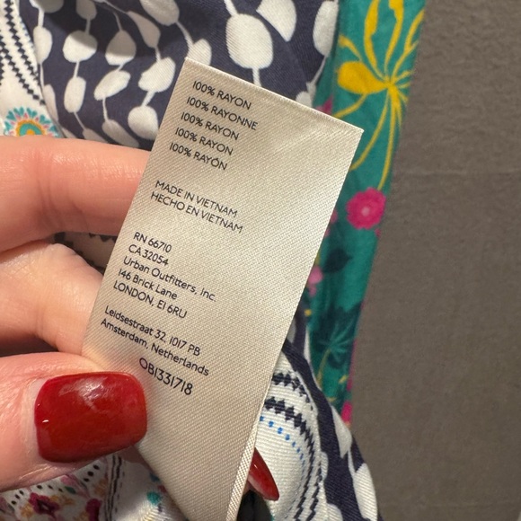 Maeve by Anthropologie Multicolor Patchwork Blouse - Picture 7 of 8